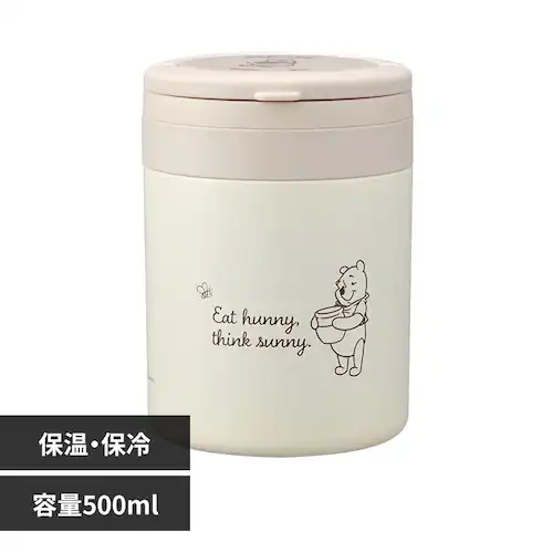 スケーター 保温スープジャー 500ml LJFO5 ディズニー くまのプーさん_0