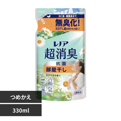 柔軟剤 レノア レノア超消臭 防臭 詰め替え おひさまの香り_0