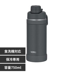 THERMOS �T�[���X �^��f�M�X�|�[�c�{�g�� 750ml FJU-751 MTBK�}�b�g�u���b�N