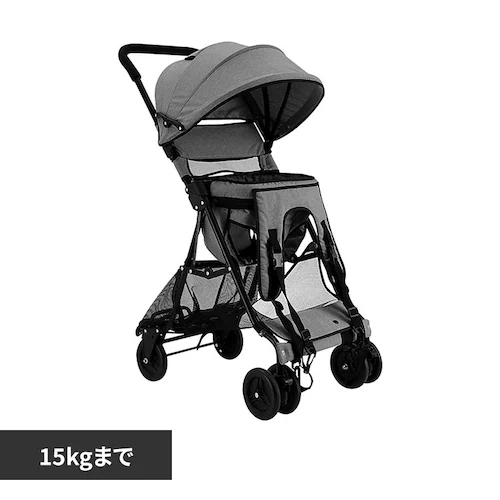 JTCBABY おんぶっこバギー J-1868 スモークグレー_0