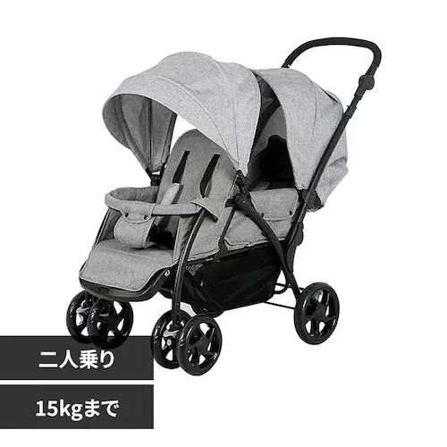 JTCBABY �X�}�C�r�[TWIN-C �O���[ J-9338_0