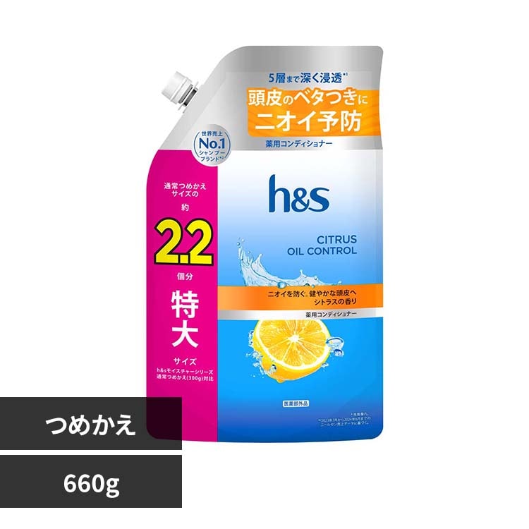 h&s �R���f�B�V���i�[ �߂�������T�C�Y2.2�{ �O���[���[���j�E��