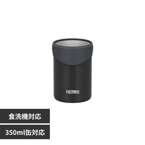 サーモス保冷缶ホルダー 350ml ブラック_0