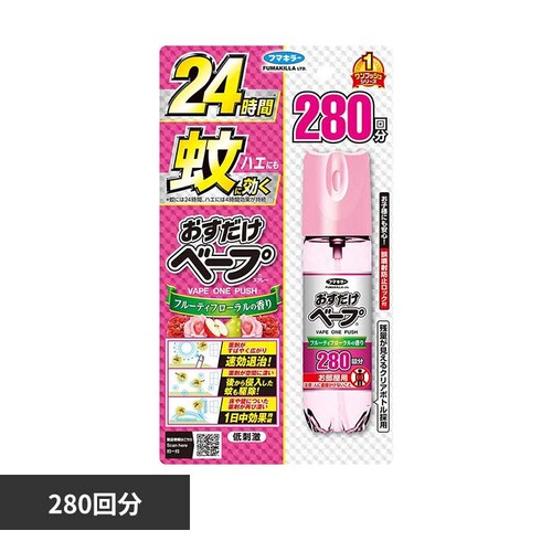 おすだけベープ おすだけベープスプレー280回分 フローラルフルーティーの香り_0