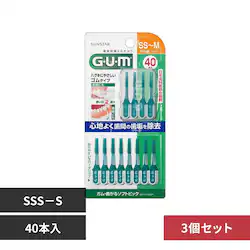 GUM �y3�Z�b�g�zGUM �E�F���v���X �Ȃ���\�t�g�s�b�N40�{ SS�`M�T�C�Y