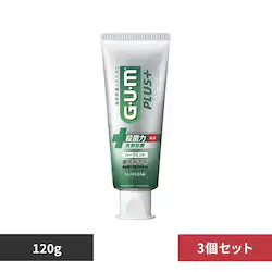 GUM �y3�Z�b�g�zGUM�v���X �f���^���y�[�X�g 120g �n�[�u�~���g