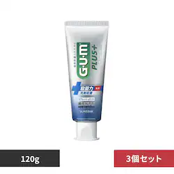 GUM �y3�Z�b�g�zGUM�v���X �f���^���y�[�X�g 120g ���t���b�V���~���g