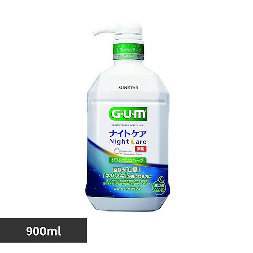 GUM GUM �i�C�g�P�A�����X900ml ���t���b�V���n�[�u�^�C�v_0
