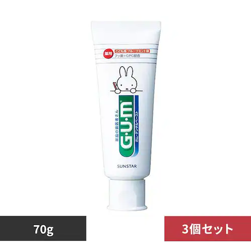 GUM �y3�Z�b�g�zGUM �f���^���y�[�X�g ���ǂ� 70g_0