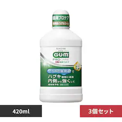 GUM �y3�Z�b�g�zGUM �����v���P�A�f���^�������X 420mL