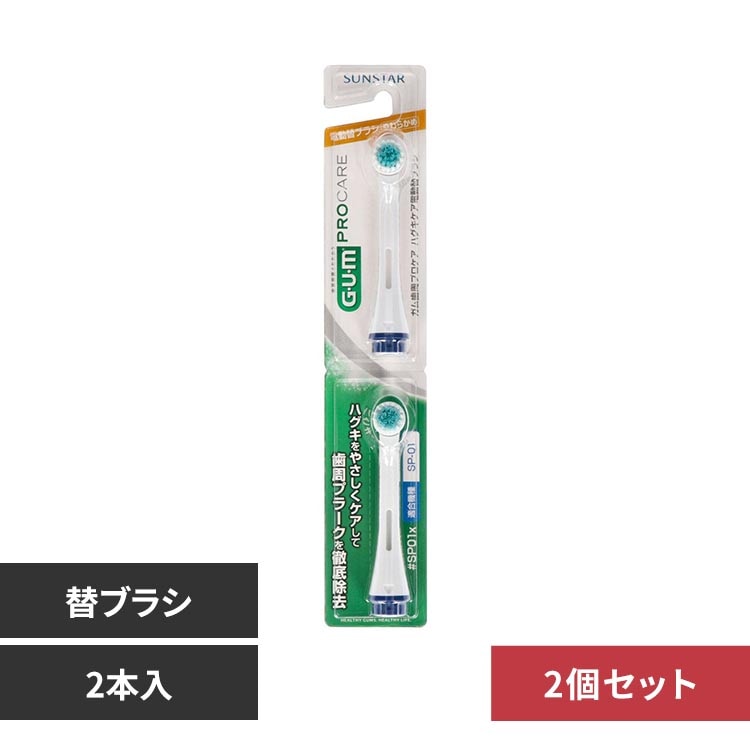GUM �y2�Z�b�g�zGUM �����v���P�A �n�O�L�P�A�d���փu���V ��SP01X 2�{