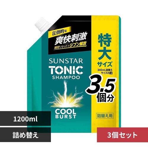 �y3�Z�b�g�z�T���X�^�[ �g�j�b�N�V�����v�[COOL BURST �l�� 1200ml 21763 �V�����v�[_0