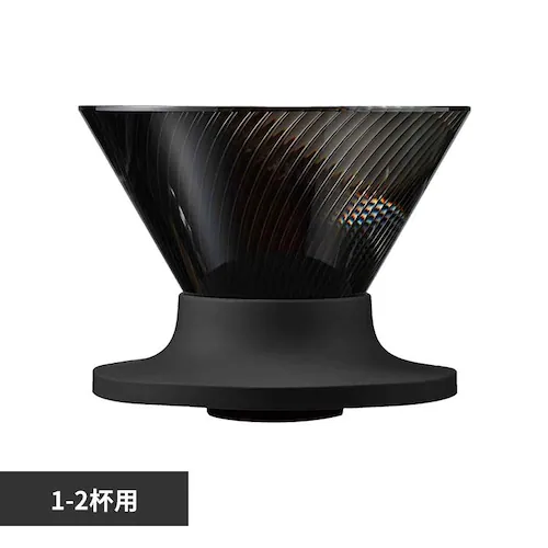 HARIO V60�h���b�p�[NEO 01 1-2�t�p �u���b�N VDN-01-B_0