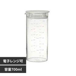 HARIO SLOWRA �ϔM�K���X �t���[�c�s�b�`���[ 700ml �z���C�g SFPI-700-W