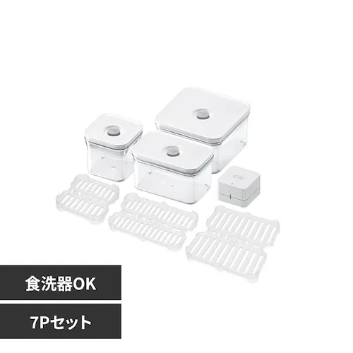 VAKUEN VAKUEN 真空保存容器 7Pセット_0