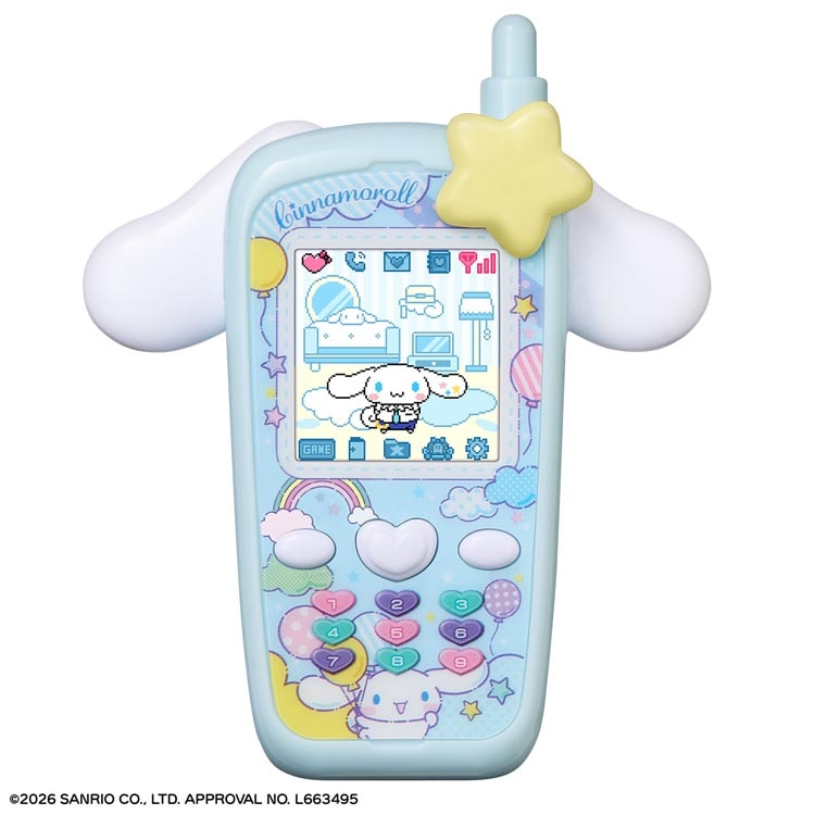 �����Ɓ~2�Ȃ��悵�P�[�^�C �T�����I�L�����N�^�[�Y CINNAMOROLL Ver.