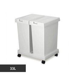 �V�P���� �S�~�� 33L �t���b�v�I�[�v�� ���ʑ���t�� 2�Z�b�g �z���C�g�O���[