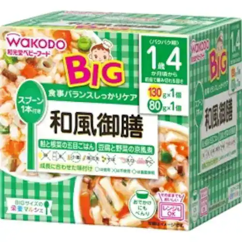 【訳あり】【最短賞味期限2026年6月30日】和光堂BIGサイズの栄養マルシェ和風御膳_0