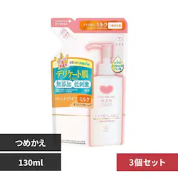 �J�E�u�����h �y3�Z�b�g�z�J�E�u�����h ���Y�� ���C�N���Ƃ��~���N �l�֗p 130ml