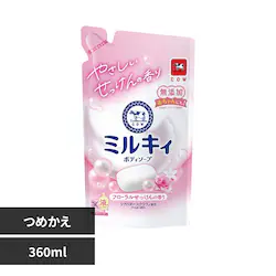 COW COW �~���L�B�{�f�B�\�[�v �߂����p 360ml �t���[������������̍���