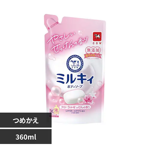 COW COW �~���L�B�{�f�B�\�[�v �߂����p 360ml �t���[������������̍���_0