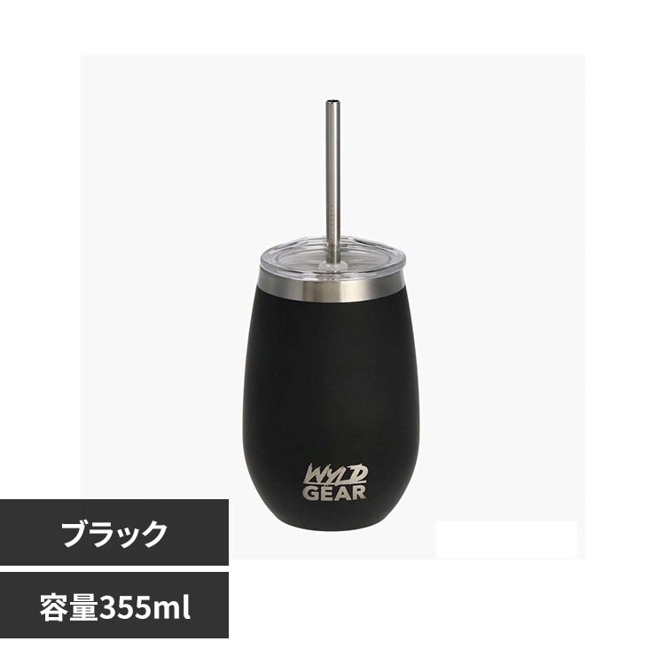 WYLD GEAR WyldGear 12oz �E�B�X�L�[&���C�� 355ml WGR022100000007BLKZZZ �u���b�N