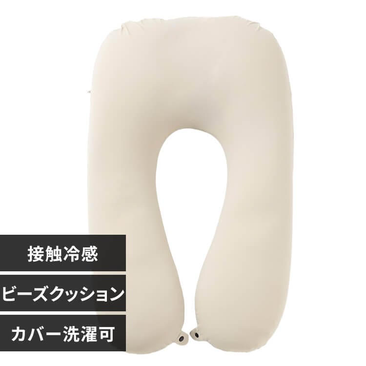 クールそば殻まくら（接触冷感＆立体メッシュ枕カバー付き） 12984
