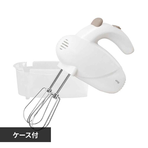 sology sology ハンドミキサー(ケース付き) HMS5601WH_0