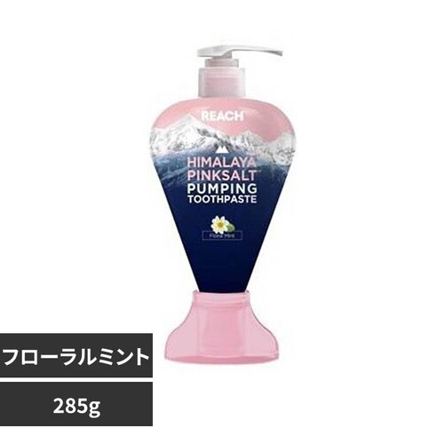 リーチ リーチ ヒマラヤピンクソルト ポンプ歯みがき 285g 28041 フローラルミント_0
