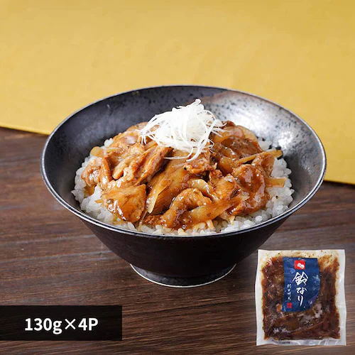 鈴なり 国産豚めしの具 130g×4p IPK10 【時間指定不可】【代引不可】【同梱不可】_0