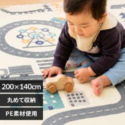 PE�}�b�g 140�~200�~1.5cm 1010256060 �x�[�W���~���H��