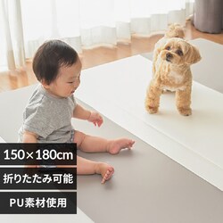 PU�}�b�g 150�~180�~4cm 1220206051 �z���C�g�~�x�[�W��