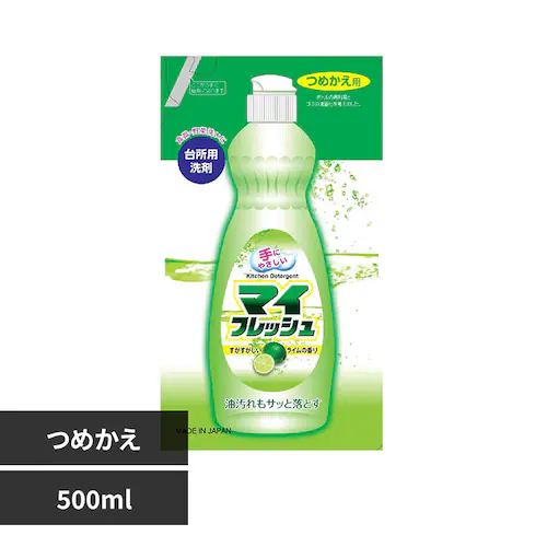 ロケット石鹸 マイフレッシュE 詰替用 500g_0