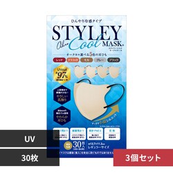 �r�s�x�k�d�x�}�X�N �y3�Z�b�g�zSTYLEY�}�X�N UV Cool 30�� 5�F 371-9420