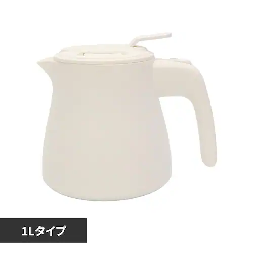 Modere 漏水防止電気ケトル 1L KTK-R100WH ホワイト_0