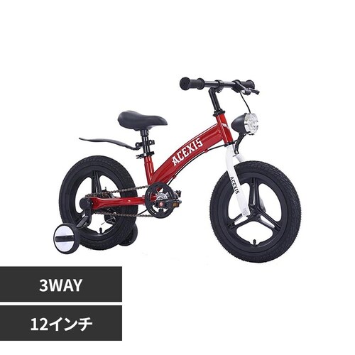 ACEXIS 【完成車】ACEXIS子供自転車 FBLONG 12インチ レッド【時間指定不可】【代引不可】【同梱不可】_0