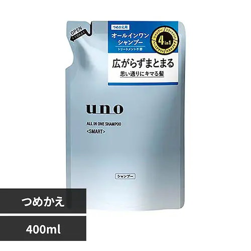 ウーノ ウーノ オールインワンシャンプー つめかえ用 400ml 19209 スマート_0