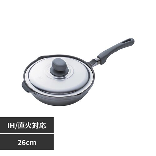 無水鍋 HAL万能無水鍋 シルバー 26cm 600036_0