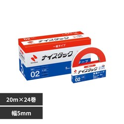 �i�C�X�^�b�N�iTM�j ��ʃ^�C�v �u���{�b�N�X�iTM�j 5mm�~20m 24���� NWBB-5