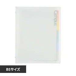キャンパス キャンパス秒でパッと開けられるバインダー ル-BP330W ホワイト