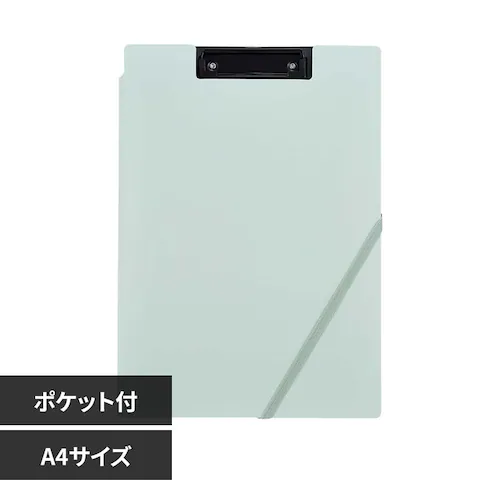 書類すっきりクリップホルダー ヨハ-MC50G ミントグリーン_0