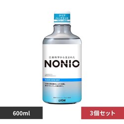 NONIO �y3�Z�b�g�zNONIO�}�E�X�E�H�b�V�� 600ml 489 �N���A�n�[�u�~���g