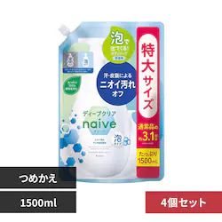�y4�Z�b�g�z�N���V�G �i�C�[�u �A�ŏo�Ă���{�f�B�\�[�v �l�֗p 1500ml �f�B�[�v�N���A