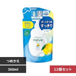 �y12�Z�b�g�z�N���V�G �i�C�[�u ���t���b�V�� �{�f�B�\�[�v �l�֗p 360ml