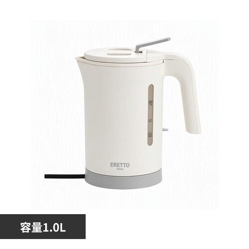 ERETTO mono 倒れてもこぼれにくい電気ケトル1.0L_0