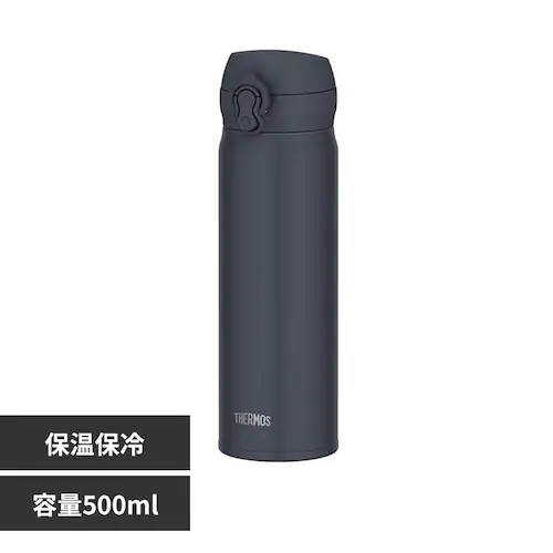 THERMOS �y�H��@�Ή����f���z �T�[���X ���� �^��f�M�P�[�^�C�}�O 500ml JNL-S501 �A�b�V���u���b�N_0
