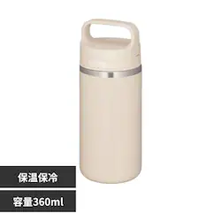 THERMOS �T�[���X ���� �^��f�M�P�[�^�C�}�O �L�����[�n���h���t�� 360ml JOX-360 �N���[���x�[�W��