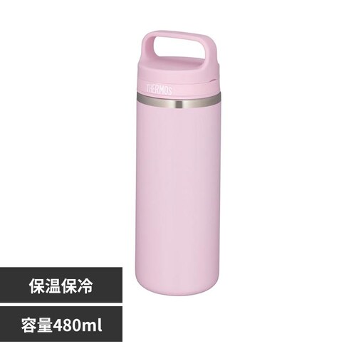 THERMOS サーモス 水筒 真空断熱ケータイマグ キャリーハンドル付き 480ml JOX-480 ベビーピンク_0