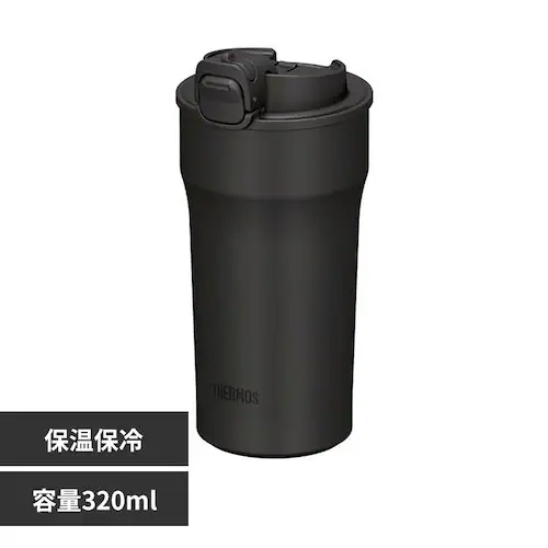 THERMOS サーモス 水筒 真空断熱ケータイタンブラー 320ml JPI-320 ダークグレー_0
