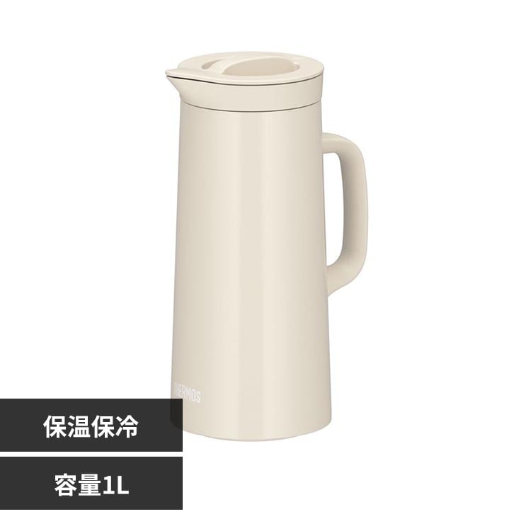 THERMOS �y�H��@�Ή����f���z �T�[���X �X�e�����X�|�b�g 1L TTH-1000 �z���C�g�T���h